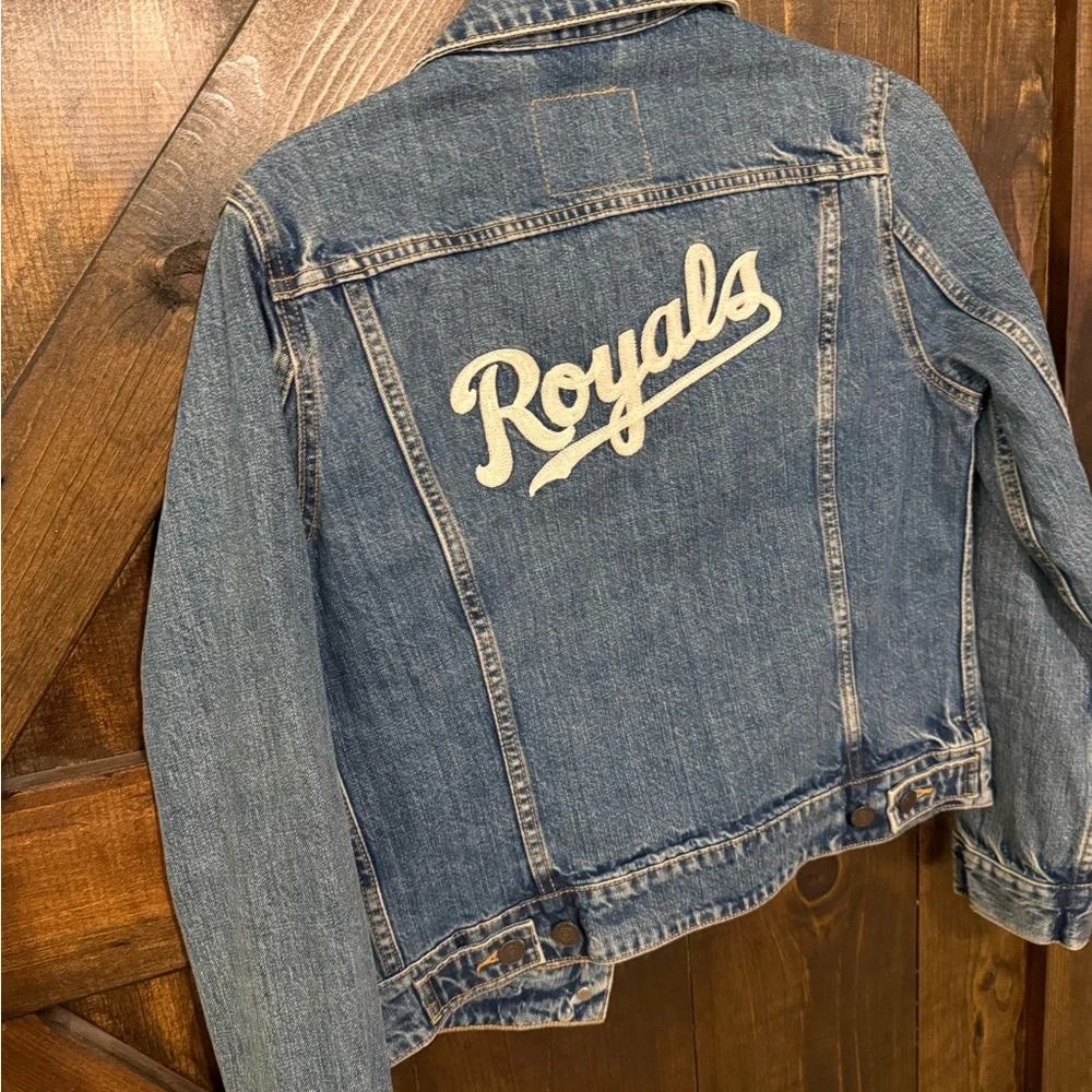 Blue Denim Jacket with KC Patch - Picture 5 of 5